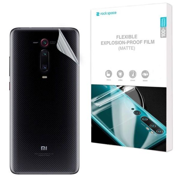 

Антибликовая пленка на заднюю панель RockSpace Explosion-Proof Matte для Xiaomi Mi 9T/Mi 9T Pro/Redmi K20/Redmi K20 Pro