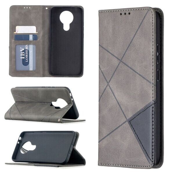 

Чехол UniCase Geometric Pattern для Nokia 3.4 - Grey