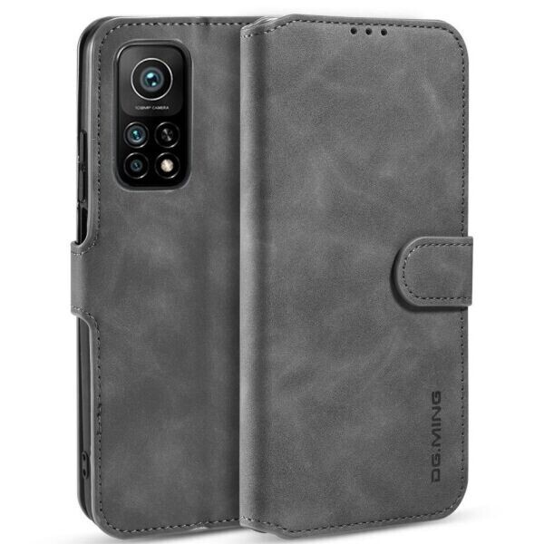 

Чехол DG.MING Retro Style для Xiaomi Mi 10T / Mi 10T Pro - Grey