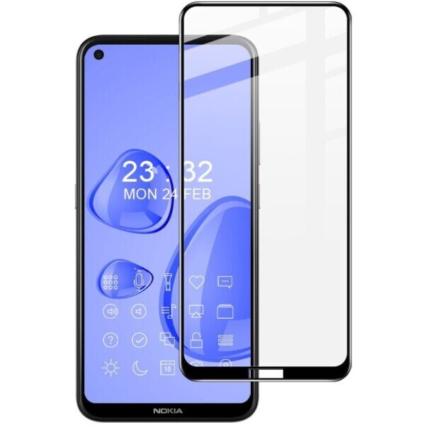 

Защитное стекло IMAK Full Glue Cover для Nokia 3.4 - Black