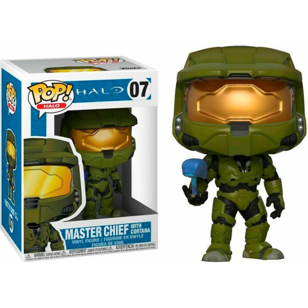 

Фигурка Funko Pop Фанко Поп Мастер Чиф и Корната Master Chief with Cortana Halo G H МС07