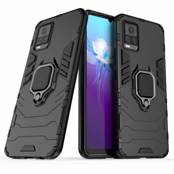 

Защитный чехол Deexe Hybrid Case для VIVO V20 - Black