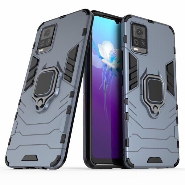 

Защитный чехол Deexe Hybrid Case для VIVO V20 - Blue