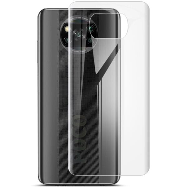 

Комплект защитных пленок на заднюю панель IMAK Full Coverage Hydrogel Film для Xiaomi Poco X3