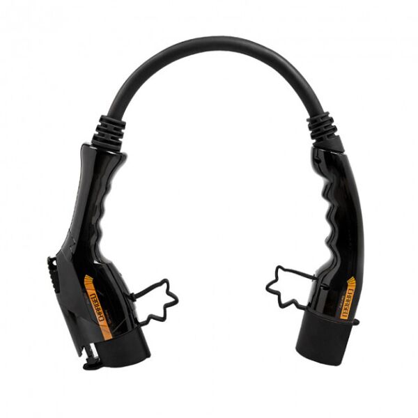

Зарядный кабель переходник ChargeU Pro 40A Type 2 Cable (Mennekes) — Type 1 (J1772) (64907)