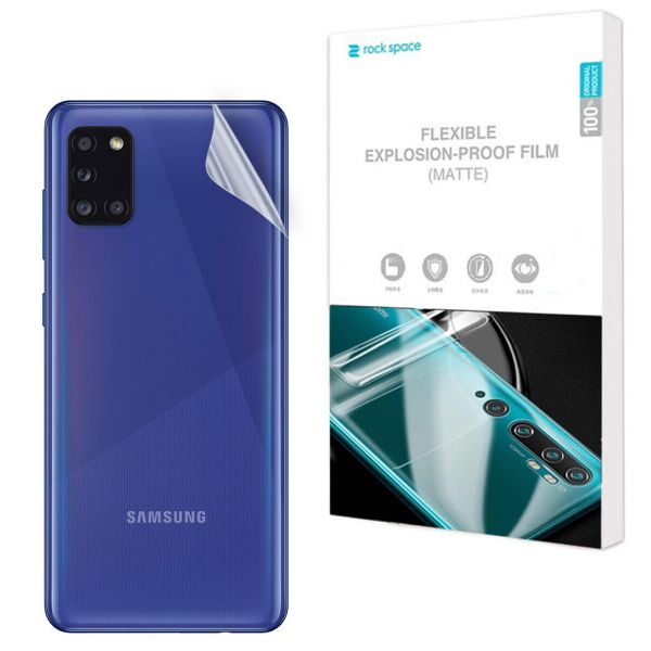 

Антибликовая пленка на заднюю панель RockSpace Explosion-Proof Matte для Samsung Galaxy A31 (A315)