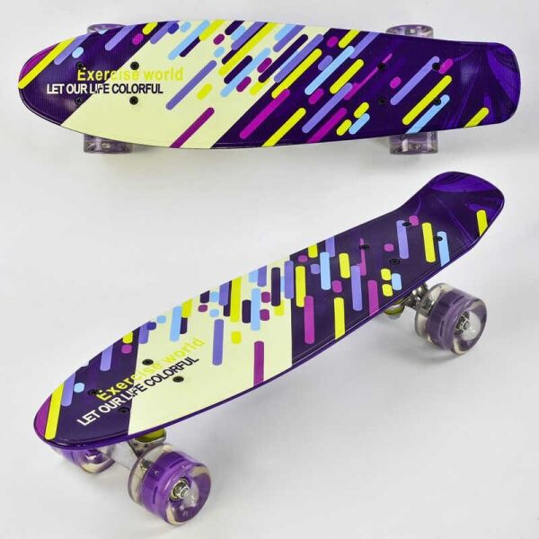 

Скейт F 9797 Best Board, доска=55см, колёса PU, СВЕТЯТСЯ