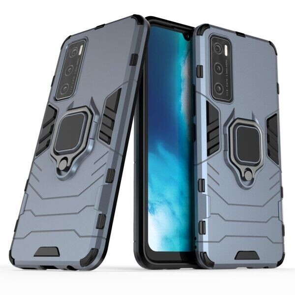 

Защитный чехол Deexe Hybrid Case для VIVO V20 SE - Blue