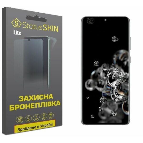 

Защитная пленка StatusSKIN Lite на экран для Samsung Galaxy S20 Ultra (G988)