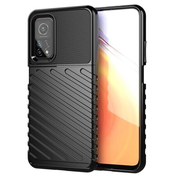 

Защитный чехол Deexe Thunder Series для Xiaomi Mi 10T / Mi 10T Pro - Black