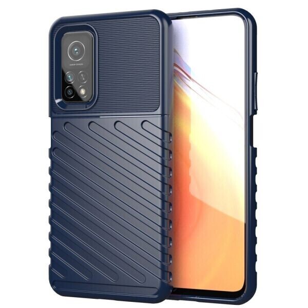 

Защитный чехол Deexe Thunder Series для Xiaomi Mi 10T / Mi 10T Pro - Dark Blue