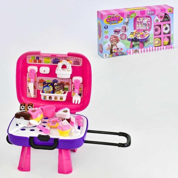 

Игровой набор Сладости 36778-89 (24) с чемоданом, продукты на липучках, в коробке