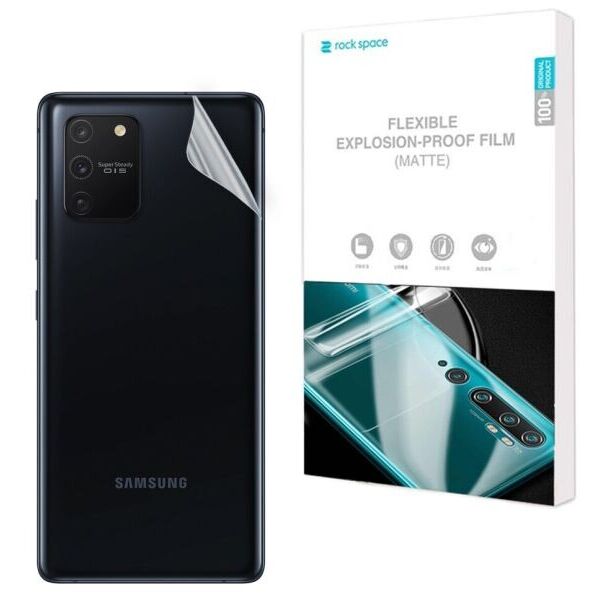 

Антибликовая пленка на заднюю панель RockSpace Explosion-Proof Matte для Samsung Galaxy S10 Lite (G770)