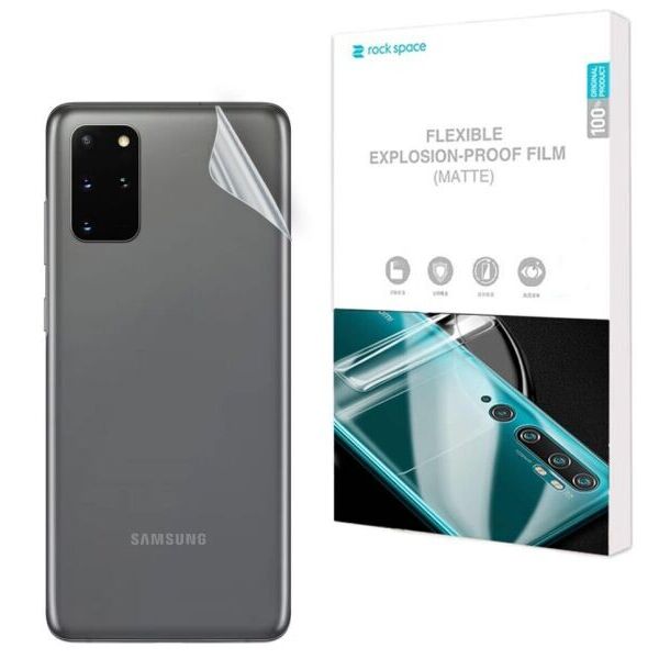

Антибликовая пленка на заднюю панель RockSpace Explosion-Proof Matte для Samsung Galaxy S20 Plus (G985)