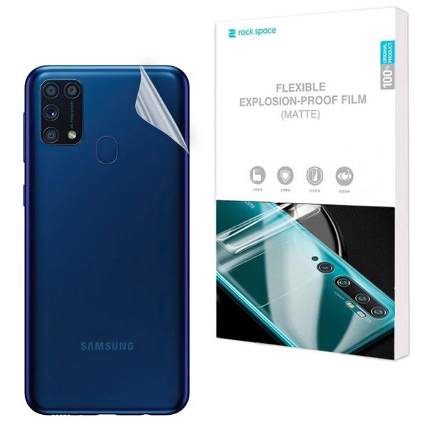 

Антибликовая пленка на заднюю панель RockSpace Explosion-Proof Matte для Samsung Galaxy M31 (M315)