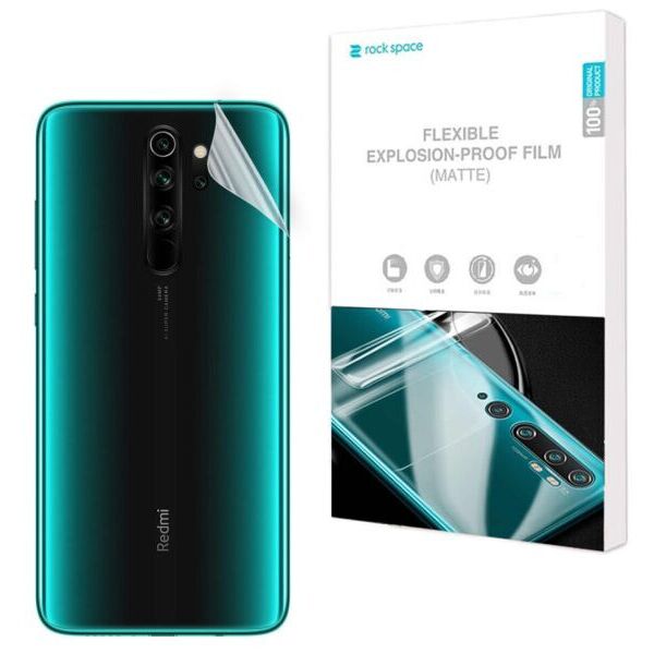 

Антибликовая пленка на заднюю панель RockSpace Explosion-Proof Matte для Xiaomi Redmi Note 8T