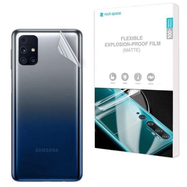 

Антибликовая пленка на заднюю панель RockSpace Explosion-Proof Matte для Samsung Galaxy M31s (M317)