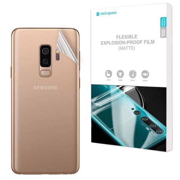

Антибликовая пленка на заднюю панель RockSpace Explosion-Proof Matte для Samsung Galaxy S9 Plus (G965)