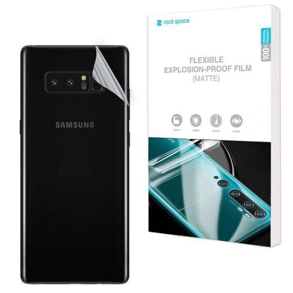 

Антибликовая пленка на заднюю панель RockSpace Explosion-Proof Matte для Samsung Galaxy Note 8 (N950)