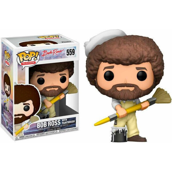 

Фигурка Funko Pop Фанко Поп живописец Боб Норман Росс Bob Ross 10 см BR 559