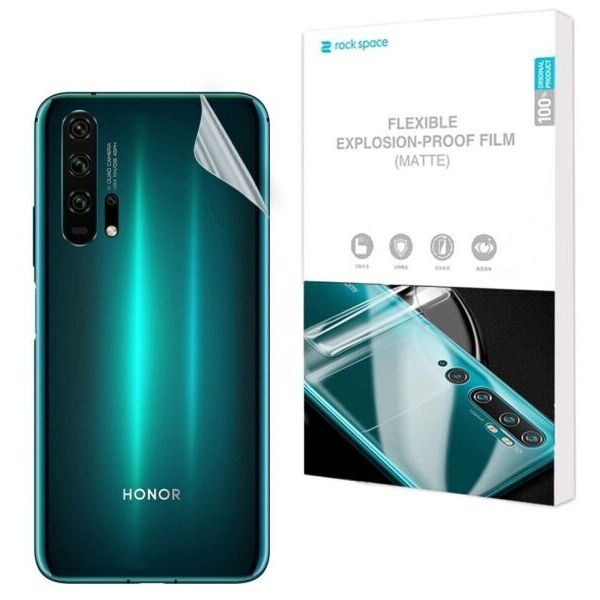 

Антибликовая пленка на заднюю панель RockSpace Explosion-Proof Matte для Huawei Honor 20 Pro