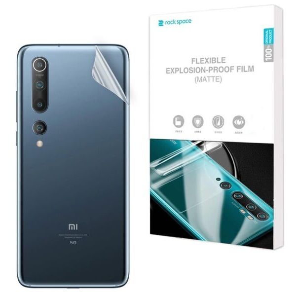 

Антибликовая пленка на заднюю панель RockSpace Explosion-Proof Matte для Xiaomi Mi 10/Mi 10 Pro