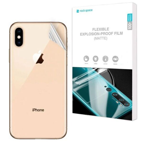 

Антибликовая пленка на заднюю панель RockSpace Explosion-Proof Matte для Apple iPhone XS Max - Matte