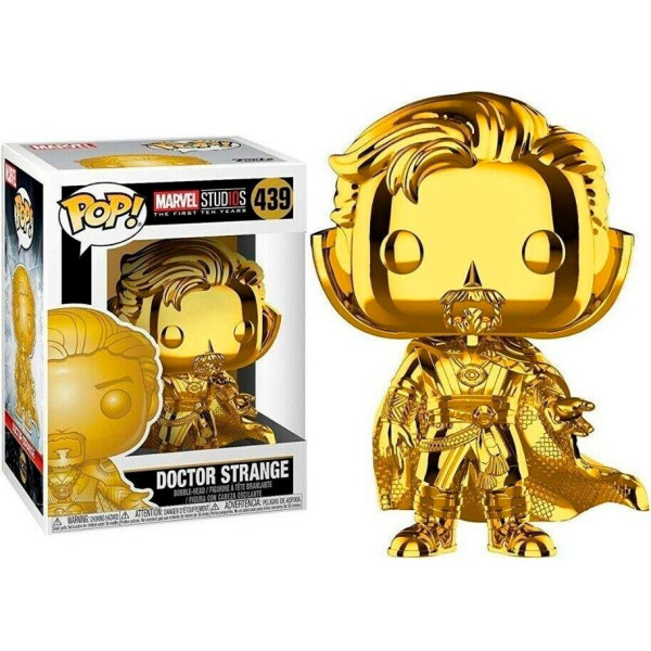 

Фигурка Funko Pop Фанко Поп Marvel Studios Доктор Стрэндж Doctor Strange Chrome 10 см MS DS 439