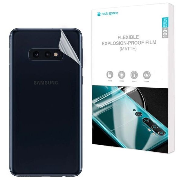 

Антибликовая пленка на заднюю панель RockSpace Explosion-Proof Matte для Samsung Galaxy S10e (G970)