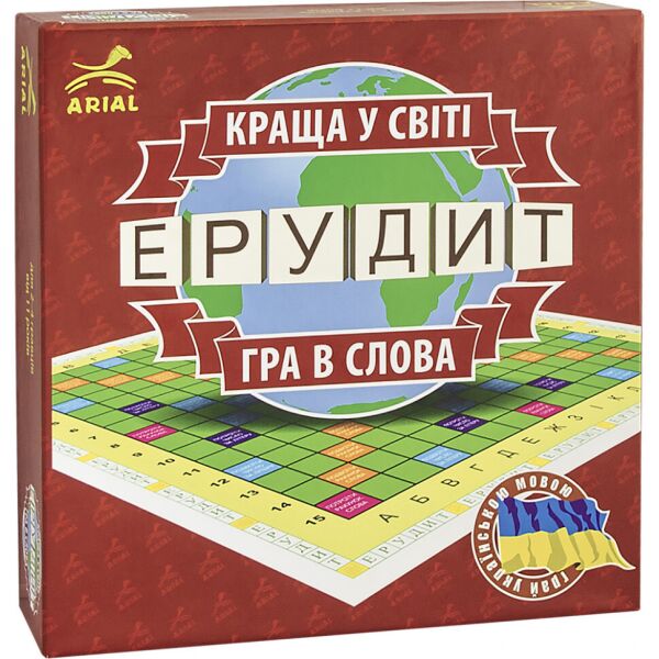 

Настольная игра Arial Ерудит-УКР. Гра в слова 910107