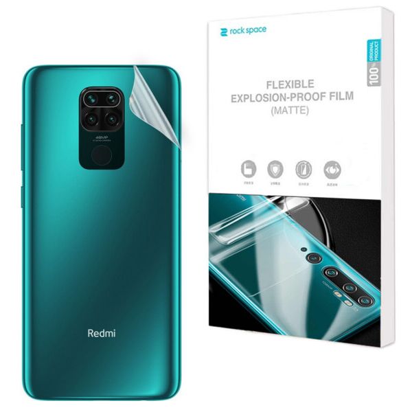 

Антибликовая пленка на заднюю панель RockSpace Explosion-Proof Matte для Xiaomi Redmi Note 9