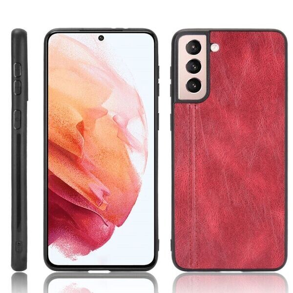 

Защитный чехол UniCase Leather Series для Samsung Galaxy S21 Plus - Red