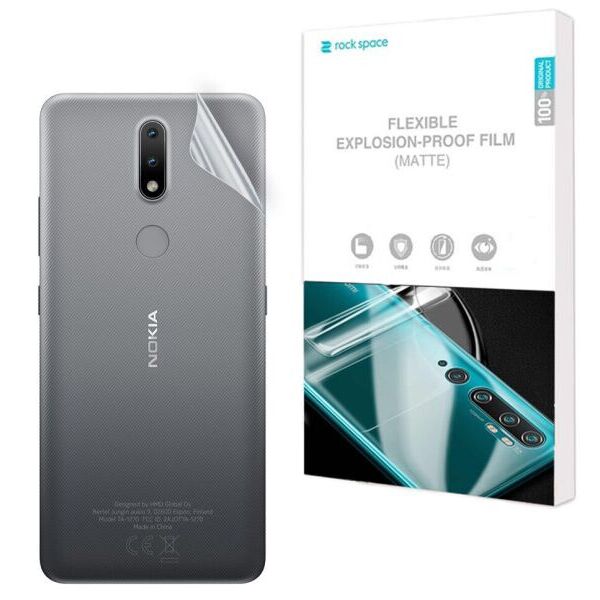 

Антибликовая пленка на заднюю панель RockSpace Explosion-Proof Matte для Nokia 2.4