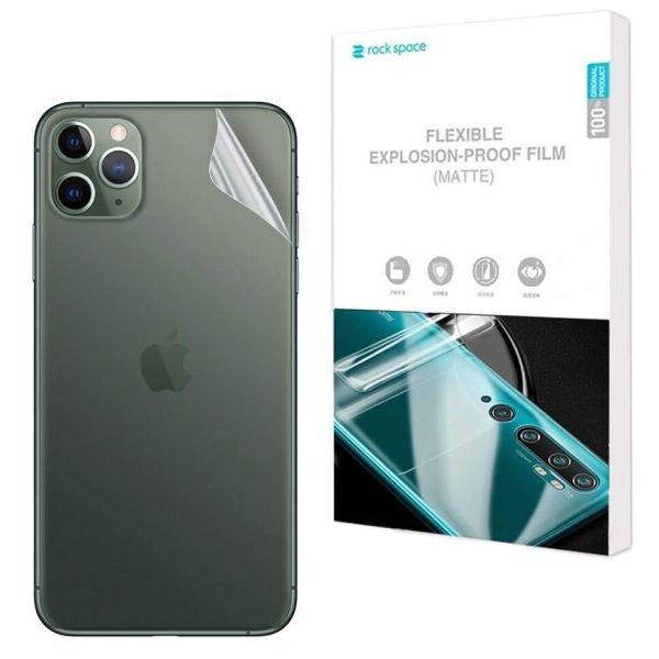 

Антибликовая пленка на заднюю панель RockSpace Explosion-Proof Matte для Apple iPhone 11 Pro Max