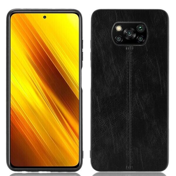 

Защитный чехол UniCase Leather Series для Xiaomi Poco X3 - Black
