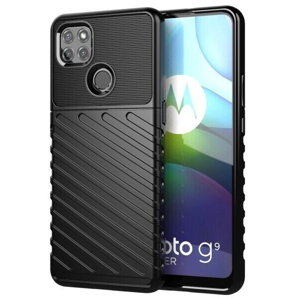 

Защитный чехол Deexe Thunder Series для Motorola Moto G9 Power - Black