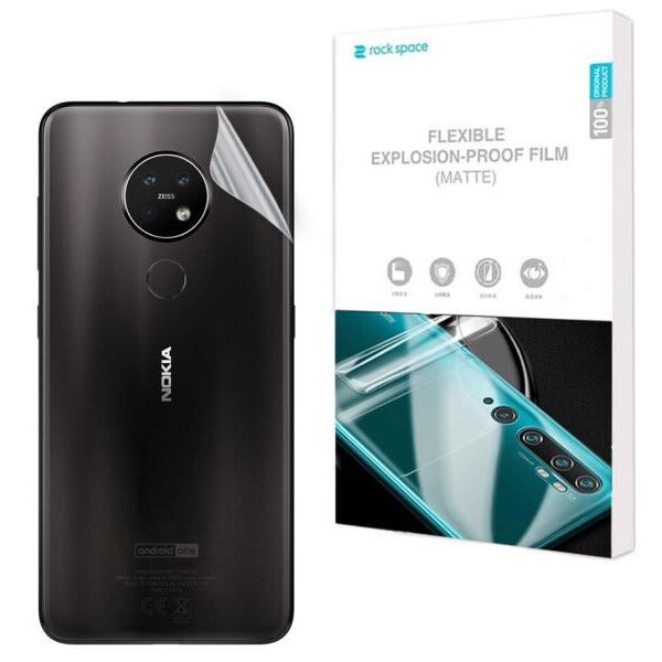 

Антибликовая пленка на заднюю панель RockSpace Explosion-Proof Matte для Nokia 7.2/6.2