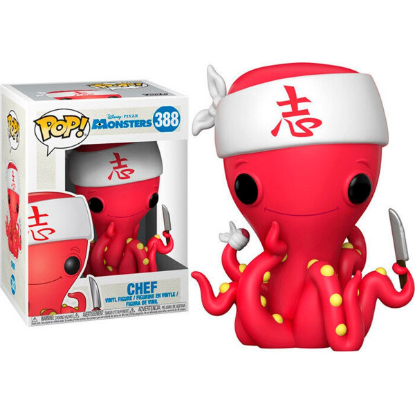 

Фигурка Funko Pop Фанко Поп Корпорация Монстров Шеф Monster’s Inc. Chef 10 см Animation M C 388