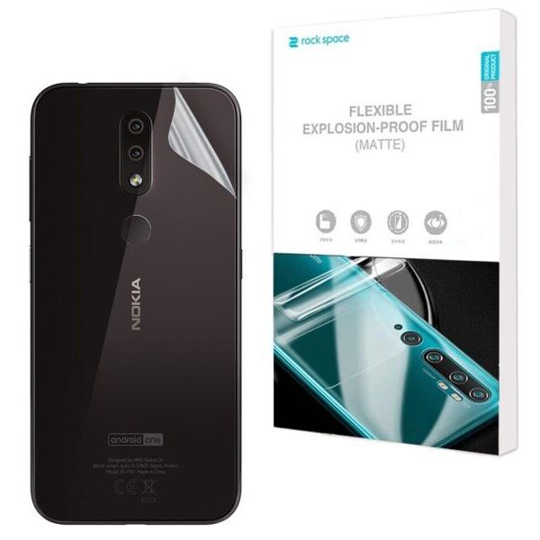 

Антибликовая пленка на заднюю панель RockSpace Explosion-Proof Matte для Nokia 4.2