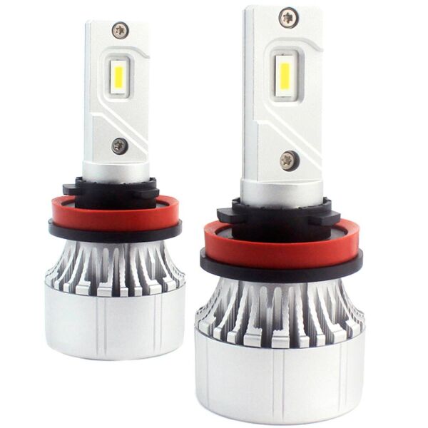 

Светодиодные лампы LED Sho-Me F6 H11 (H8, H9) 6500k 5000Lm 32w 12-24v
