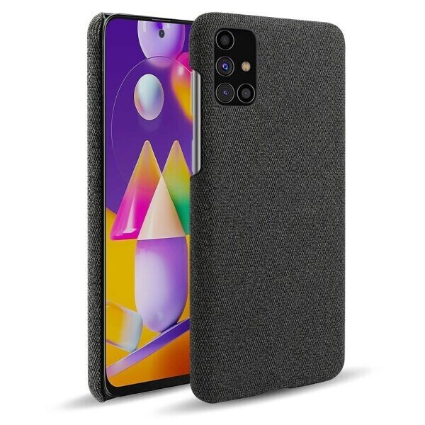 

Защитный чехол KSQ Cloth Style для Samsung Galaxy M31s (M317) - Black