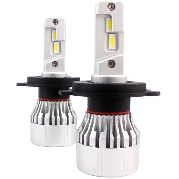 

Светодиодные лампы LED Sho-Me F6 H4 6500k 5000Lm 32w 12-24v