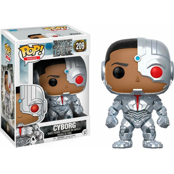 

Фигурка Funko Pop Фанко Поп Лига Справедливости Киборг Justice League Cyborg 10 см DC C 209