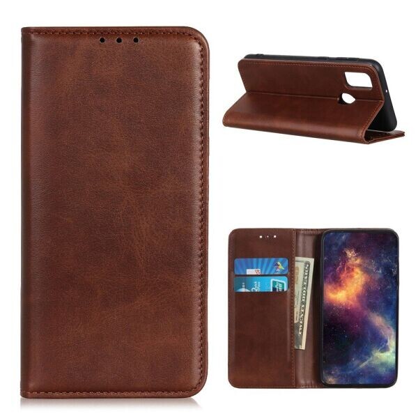 

Чехол-книжка Deexe Wallet Case для OnePlus Nord N100 - Brown