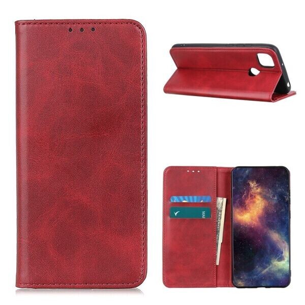 

Чехол-книжка Deexe Wallet Case для Motorola Moto G9 Power - Red