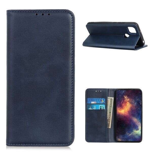 

Чехол-книжка Deexe Wallet Case для Motorola Moto G9 Power - Blue