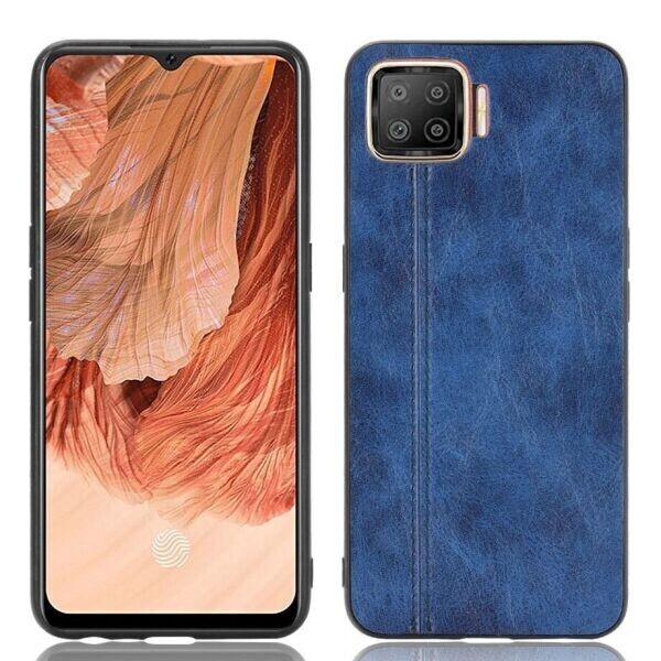 

Защитный чехол UniCase Leather Series для OPPO A73 (2020) - Blue