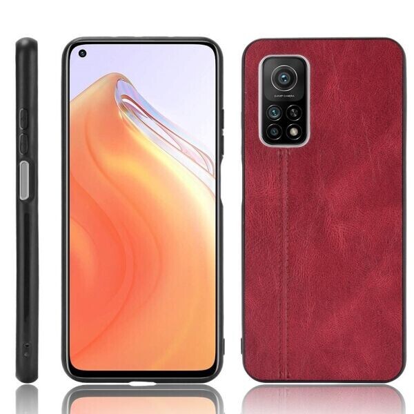 

Защитный чехол UniCase Leather Series для Xiaomi Mi 10T / Mi 10T Pro - Red