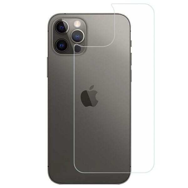 

Защитное стекло на заднюю панель Deexe Back Crystal Glass для Apple iPhone 12 Pro Max