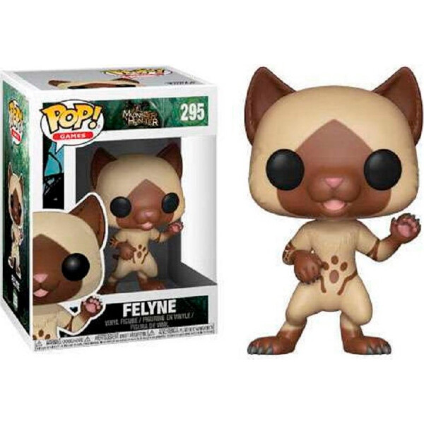 

Фигурка Funko Pop Фанко Поп Охотник на монстров Фалуне Monster Hunters Felyne 10 см Game MH F 495
